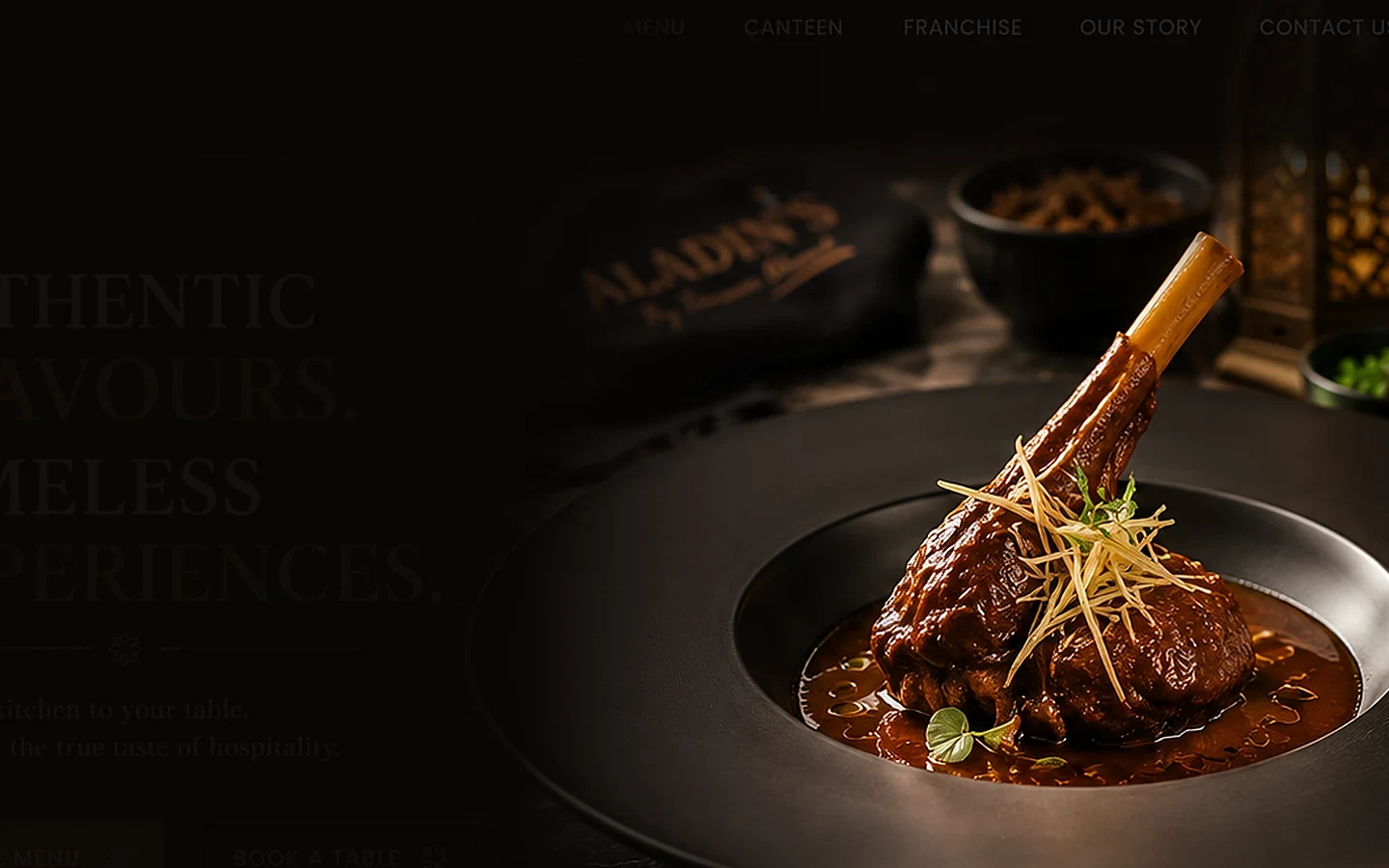 Aladin by Tanveer Ahmed digital restaurant experience