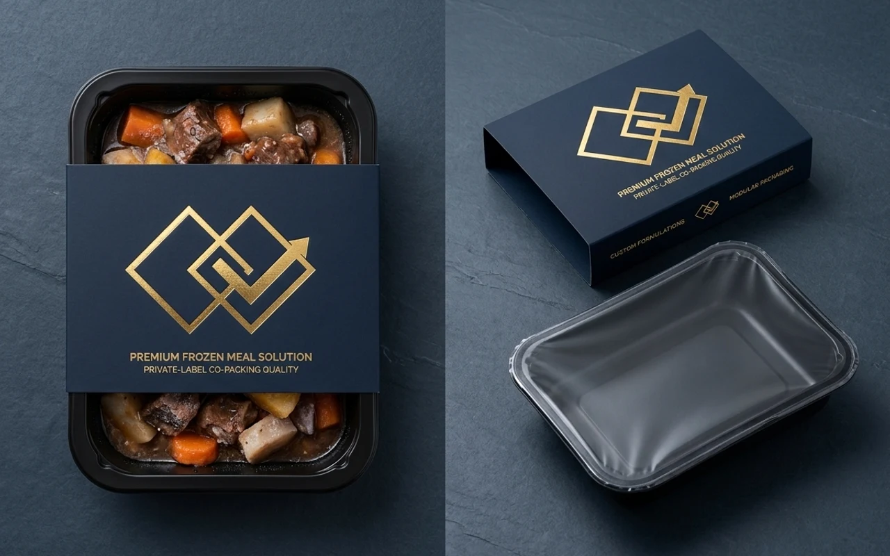 Food Creations B2B packaging and identity system