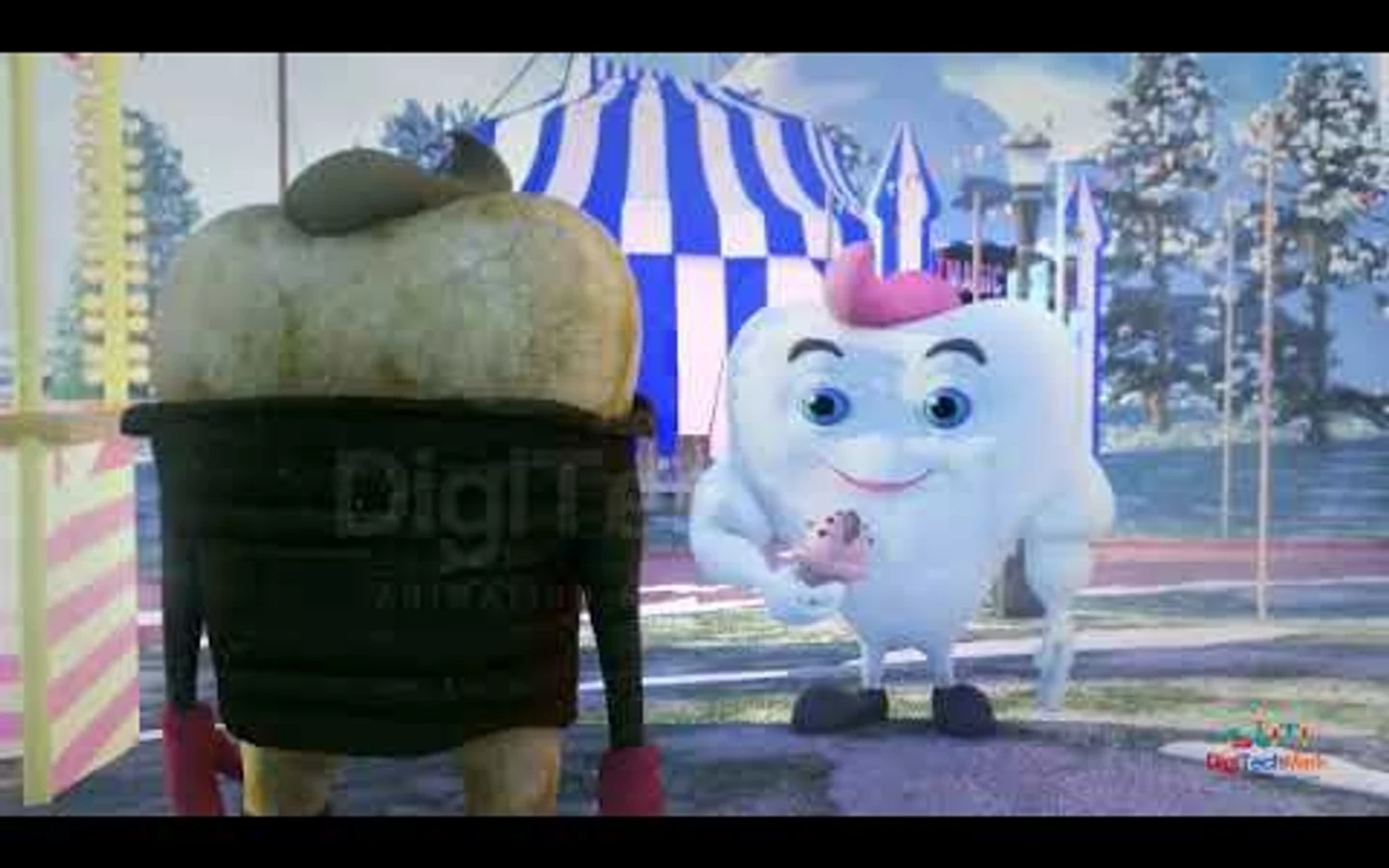 Medicam Dental Cream commercial motion animation