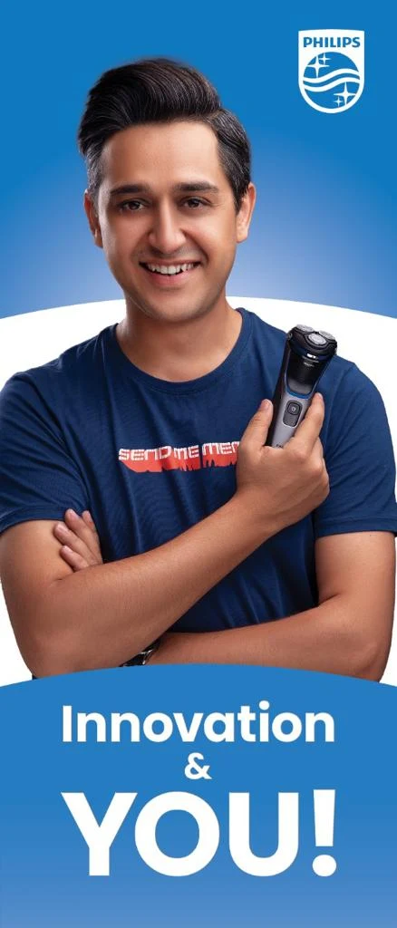Philips Shaver Innovation and You campaign creative