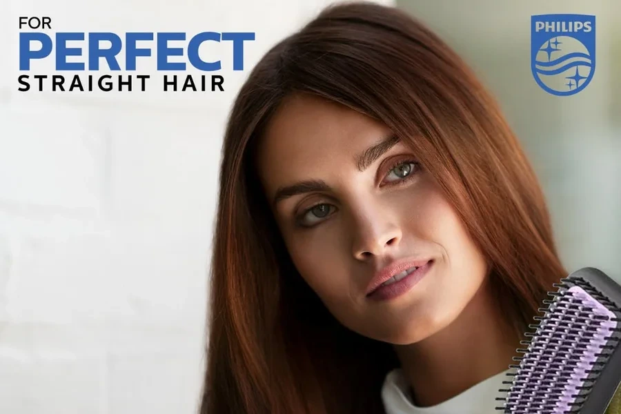 Philips Straightener product launch visual direction